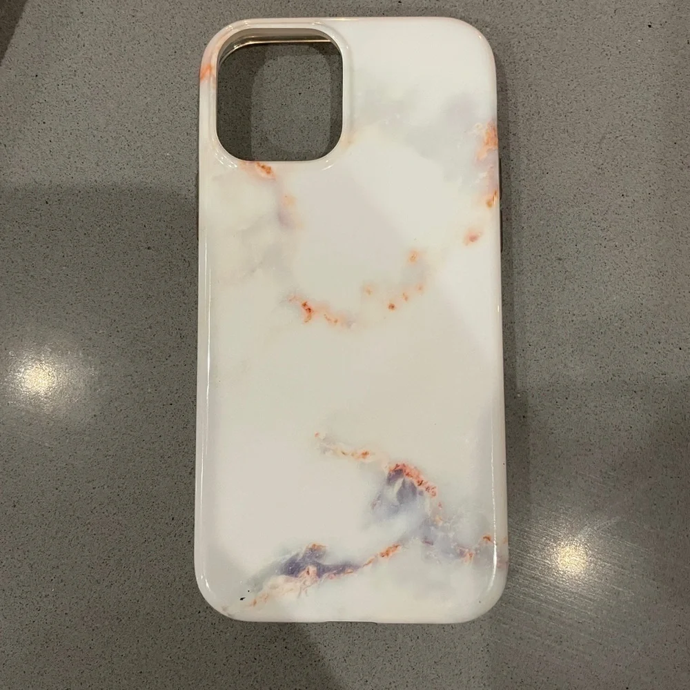 Velvet Caviar iPhone 12 Pro White Marble Phone Case